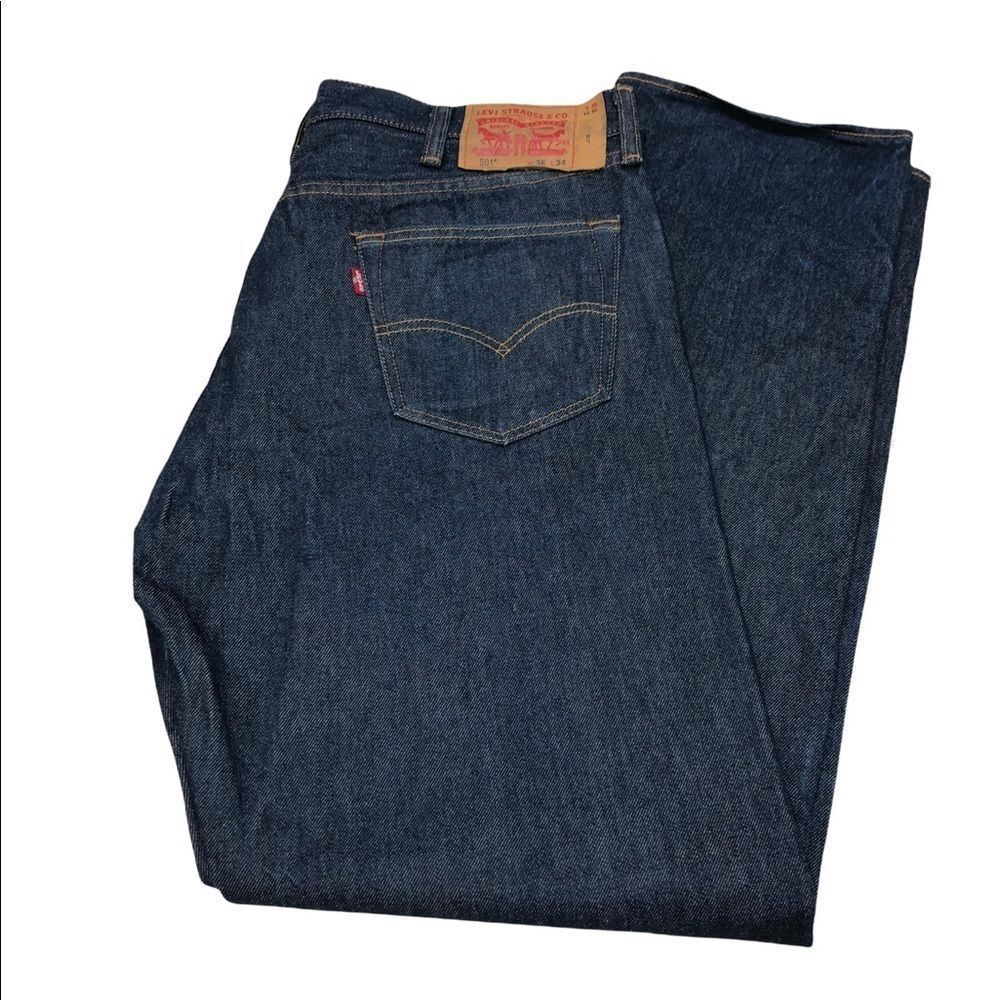 - Levi’s Men’s 501 Button Fly Jeans